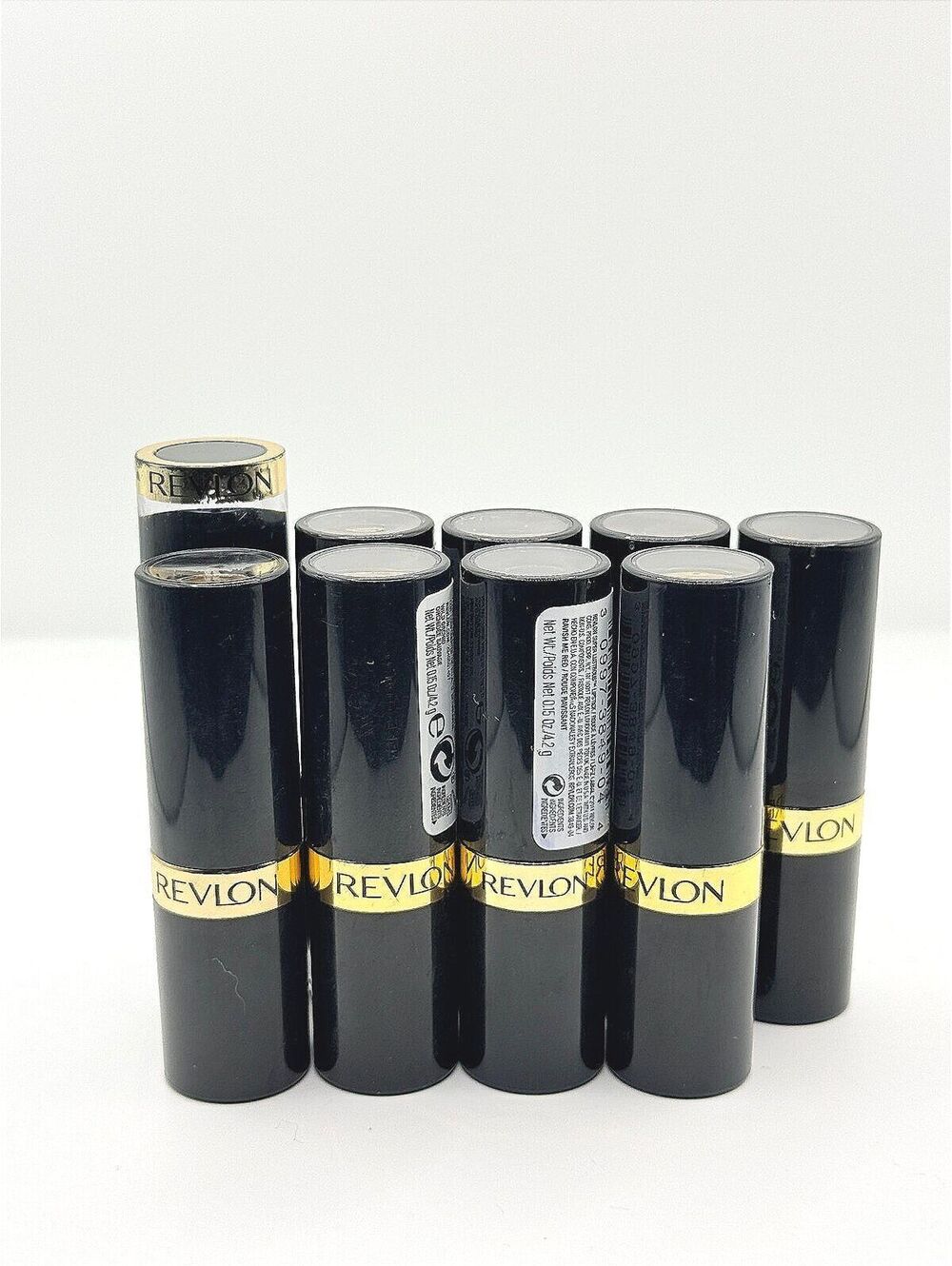 Revlon Lip Super Lustrous Bundle of 9